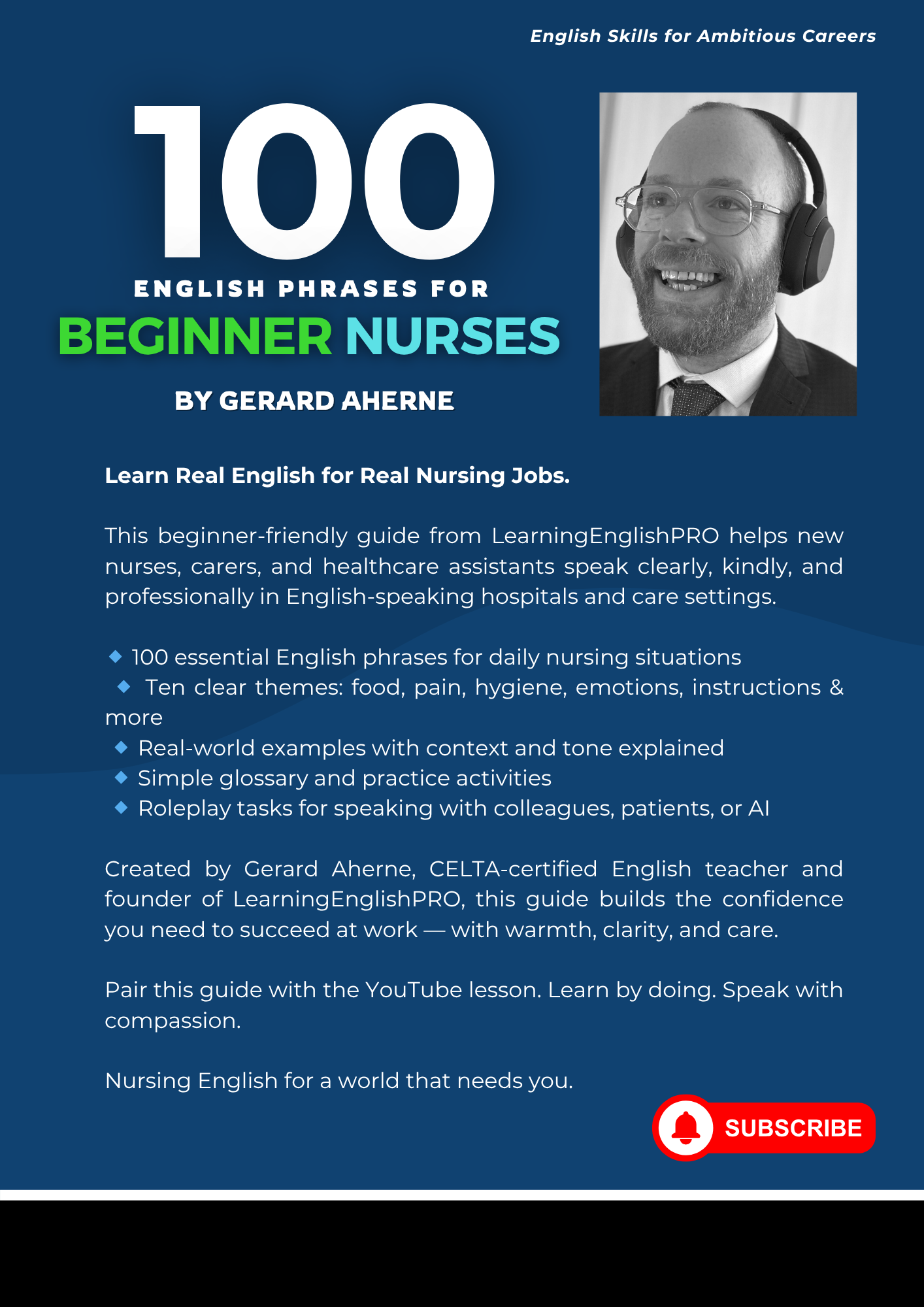 100 English Phrases for Beginner Nurses β Medical English Guide