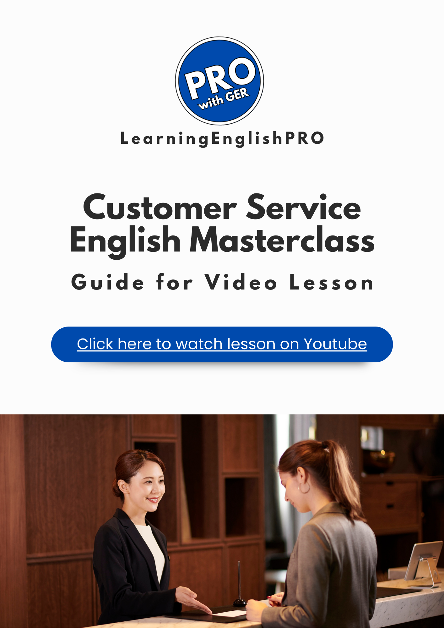 English Phrases for Customer Service β Masterclass PDF Guide