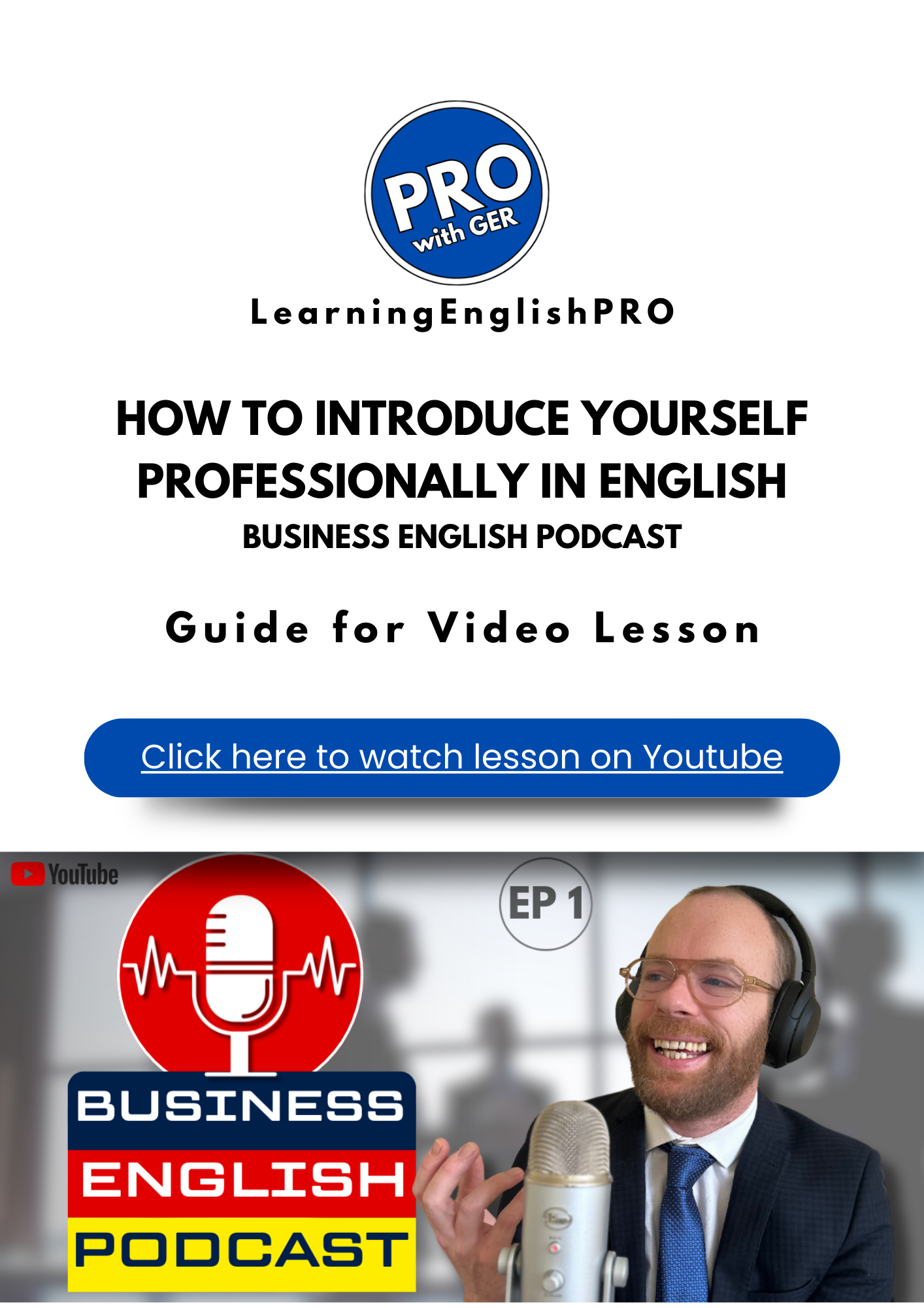 How to Introduce Yourself Professionally in English – PDF Guide