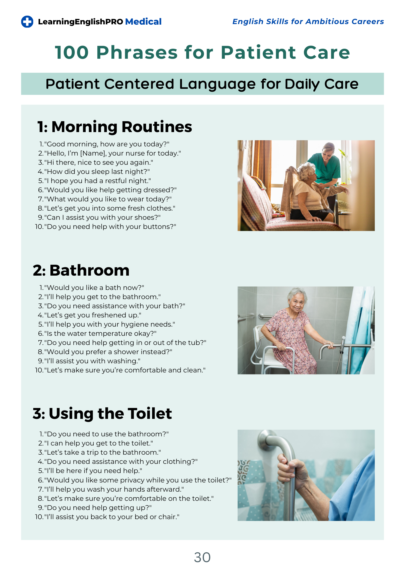 1000 English Phrases for Nurses – The Complete Medical English Guide