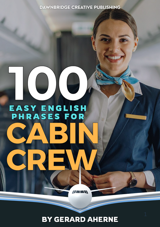 100 Easy English Phrases for Cabin Crew | PDF Guide