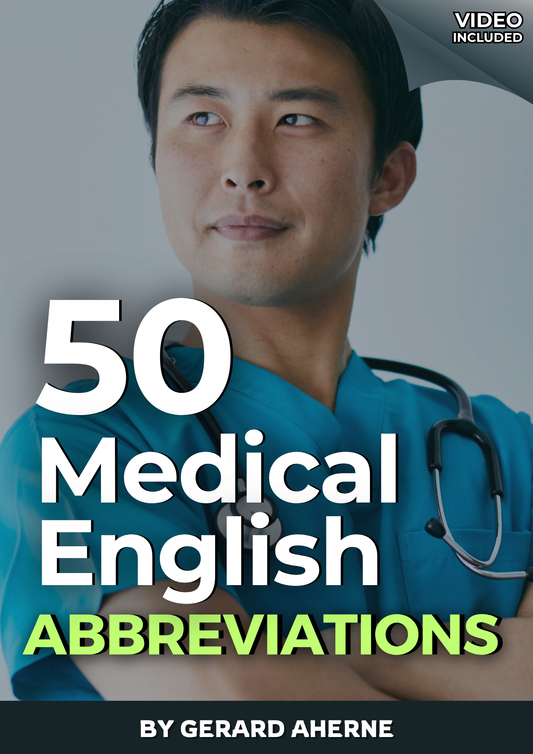 50 Medical English Abbreviations – Guide & Exercises (PDF)