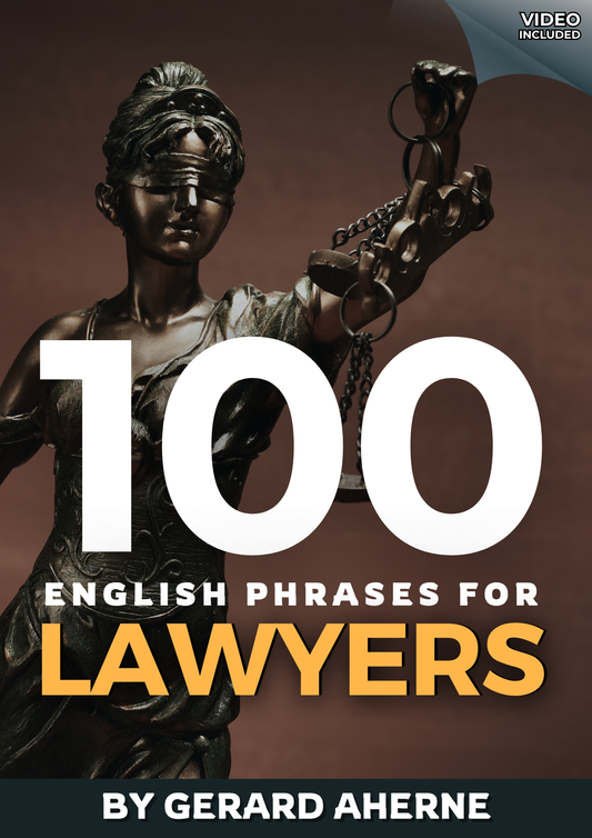 100 English Phrases for Lawyers – PDF Guide with Video Lesson