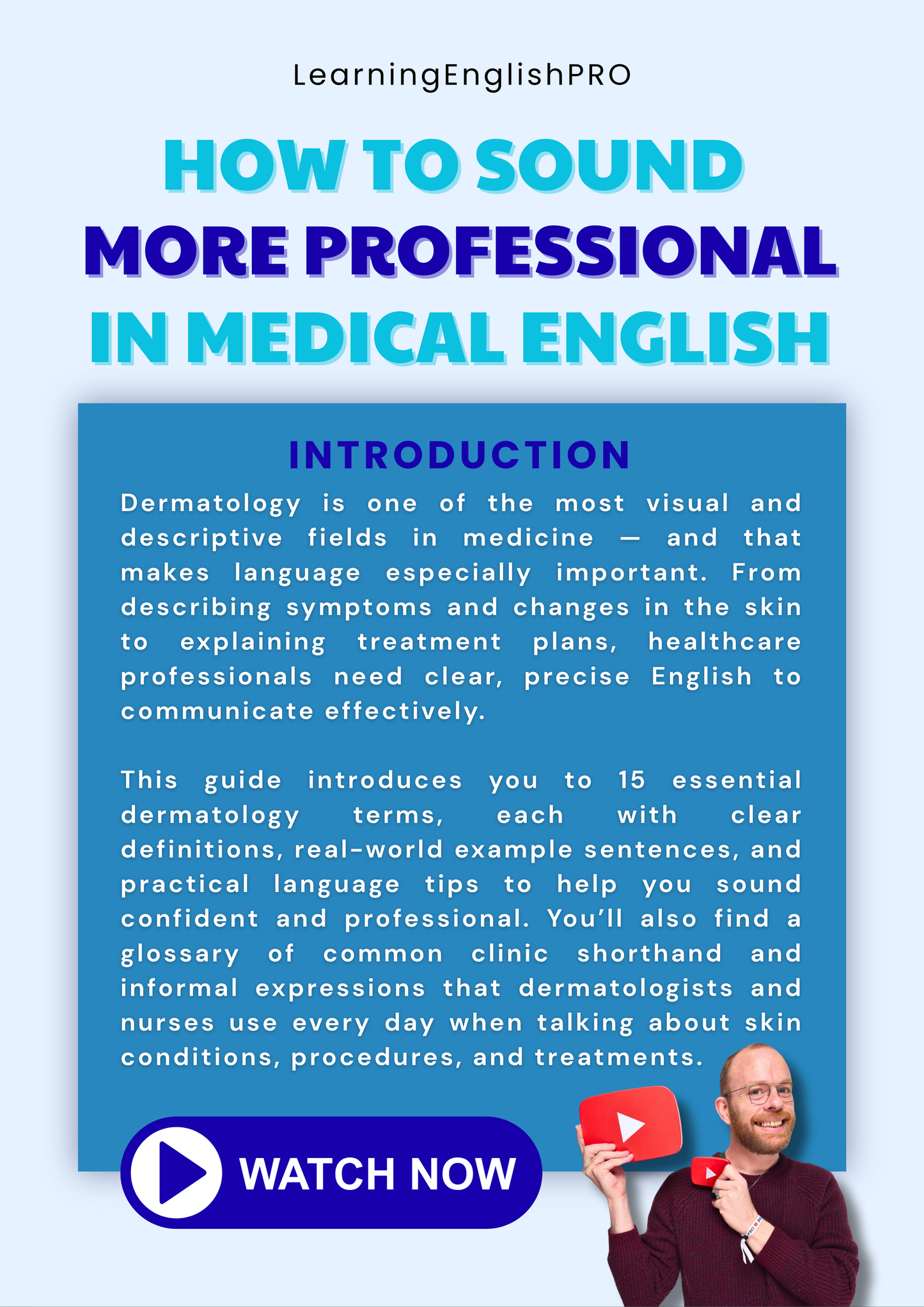 How to Sound More Professional in Medical English – LearningEnglishPRO Guide