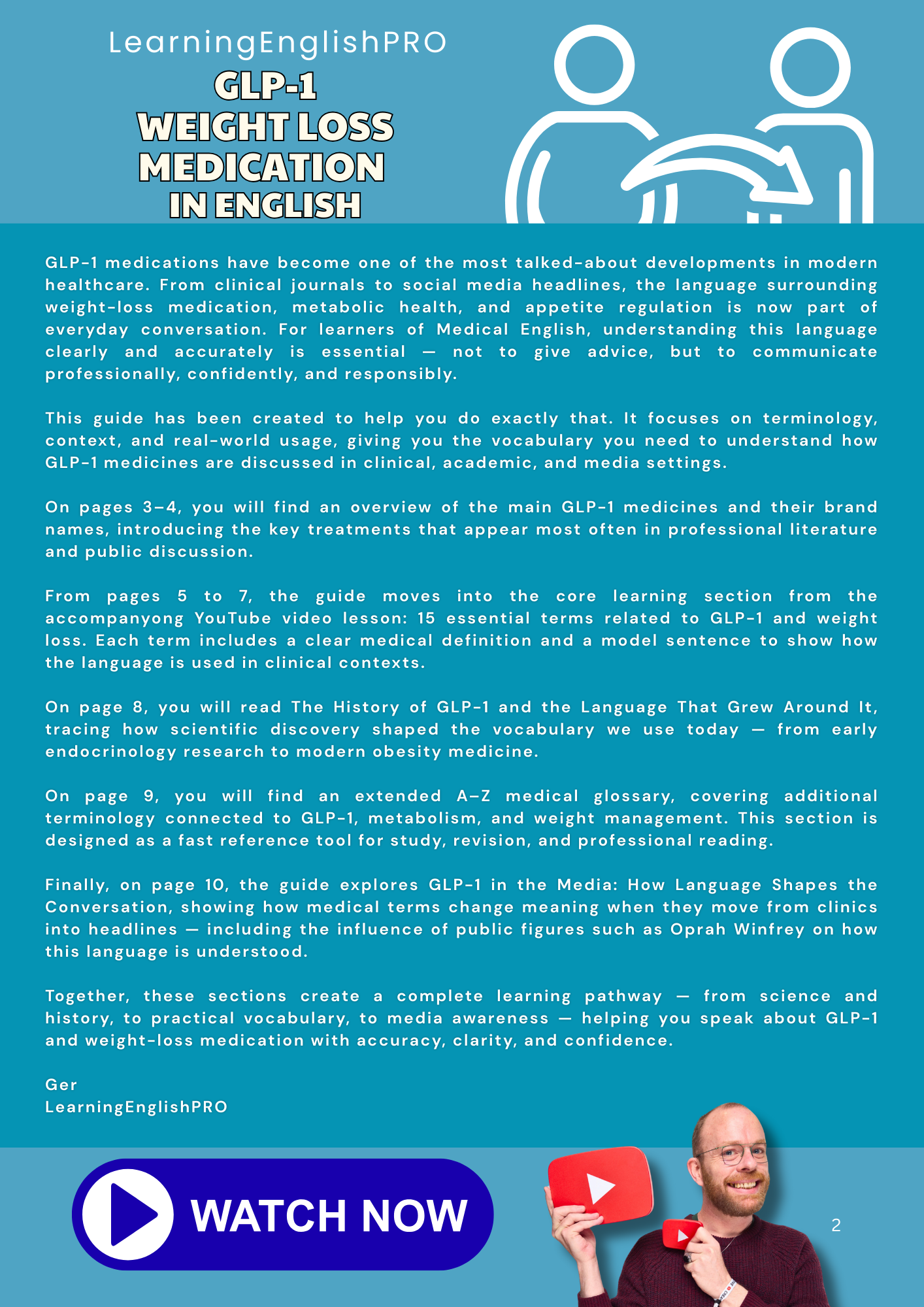 GLP-1 Weight Loss Medication in English – Medical English Guide