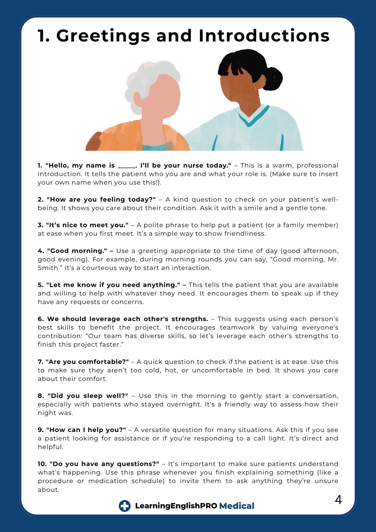 Nesb Reference Language Medical Guide.pdf 100 English Phrases for Beginner Nurses – Medical English Guide ...