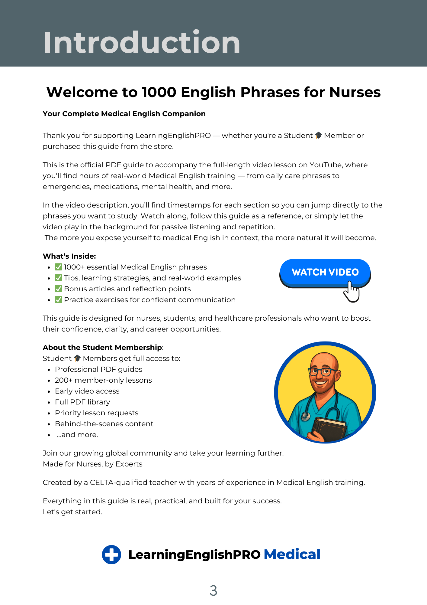 1000 English Phrases for Nurses – The Complete Medical English Guide