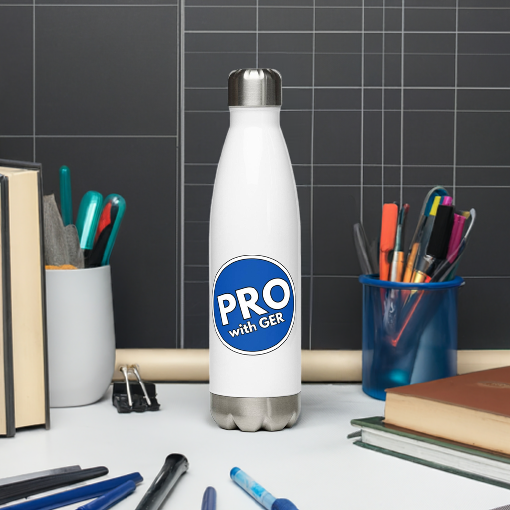 LearningEnglishPRO Stainless steel water bottle