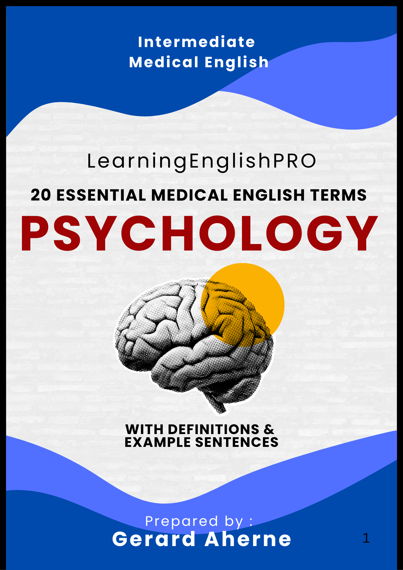 Psychology English Vocabulary Guide – 20 Essential Clinical Terms
