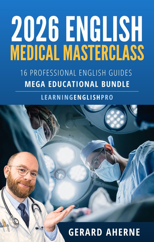 Medical English Masterclass Study Pack (16 PDF Guides)