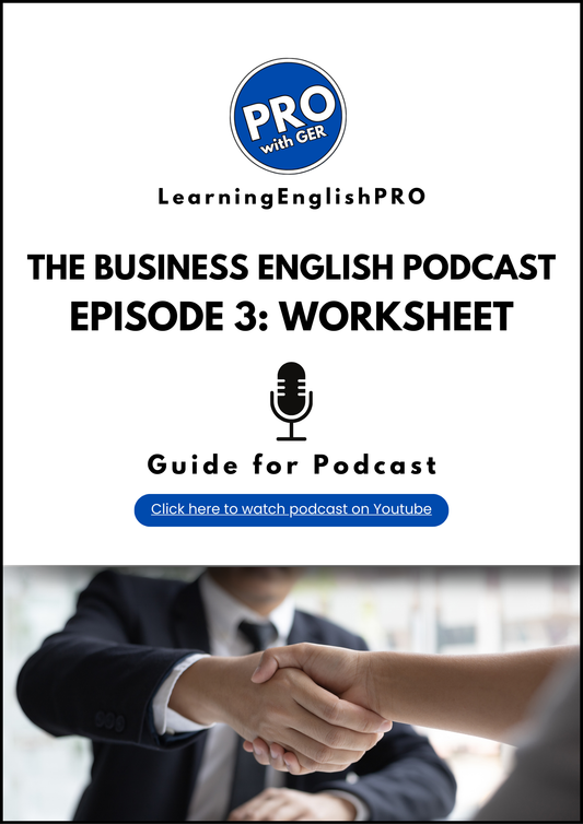 Why Do You Want to Work Here?" – Business English Interview Guide (Podcast Ep. 3)